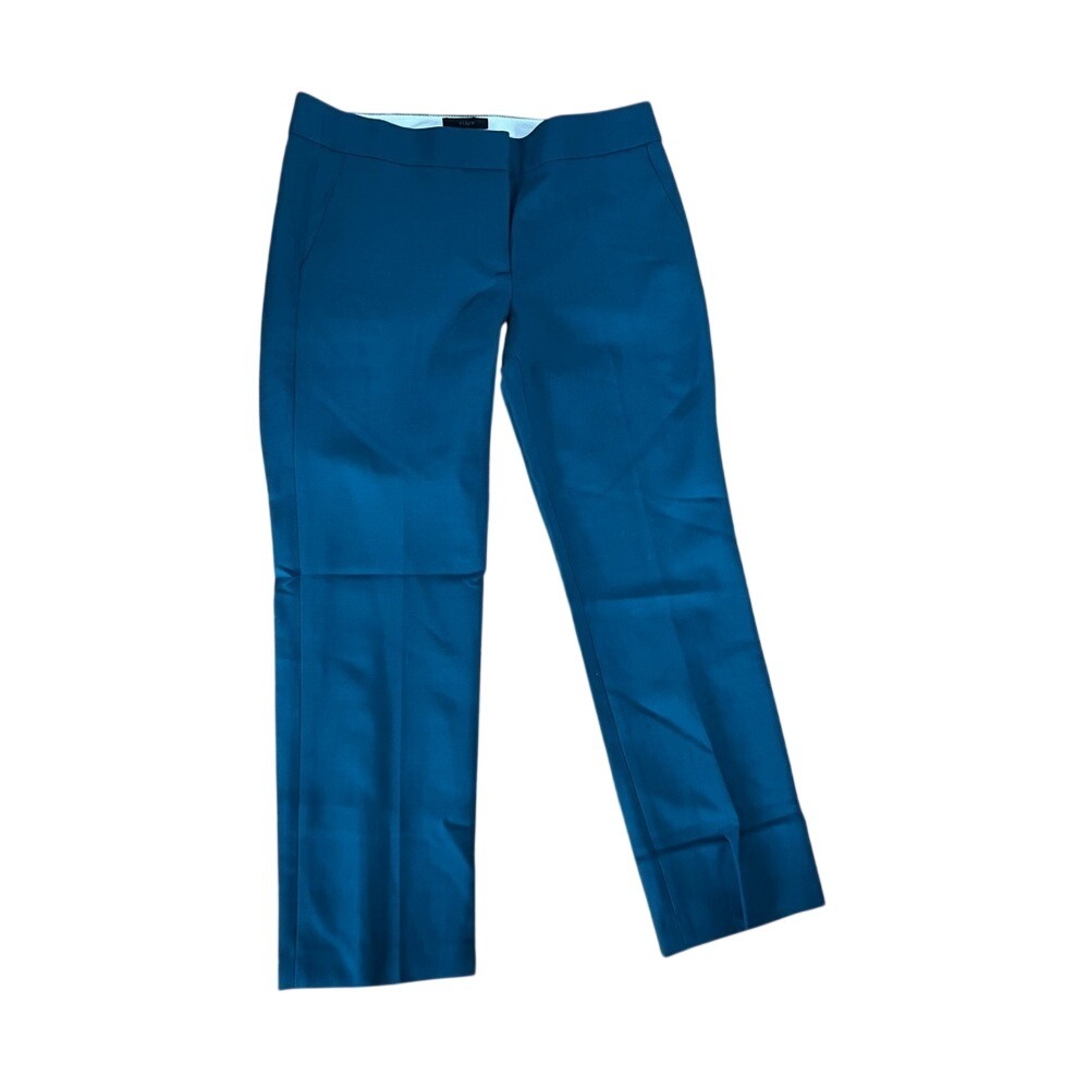 NWT J.Crew Campbell wool blend teal dress pants business‎ casual women work wear
